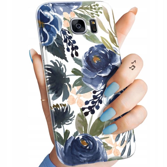 Etui Do Samsung Galaxy S7 Edge Wzory Kwiaty Kwieciste Flower Obudowa Case Samsung Electronics