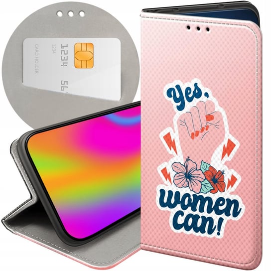 ETUI DO SAMSUNG GALAXY S7 EDGE WZORY SIŁA KOBIET GIRL POWER FEMINIZM CASE Samsung Electronics