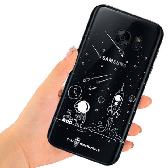 Etui Do Samsung Galaxy S7 Twardowsky Space + Szkło TWARDOWSKY