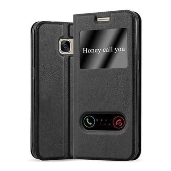 Etui Do Samsung Galaxy S7 w CZARNA KOMETA Pokrowiec Obudowa Case Cover Portfel Ochronny Cadorabo Cadorabo