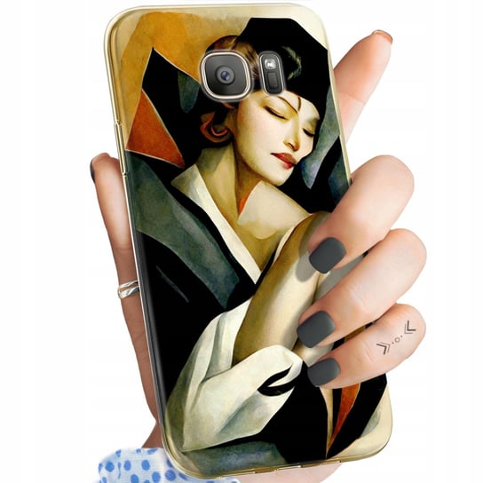 Etui Do Samsung Galaxy S7 Wzory Art Deco Łempicka Tamara Barbier Obudowa Samsung Electronics