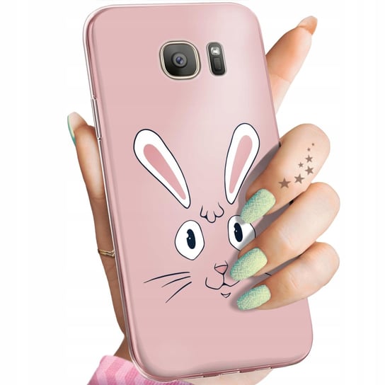Etui Do Samsung Galaxy S7 Wzory Królik Zając Bunny Obudowa Pokrowiec Case Samsung