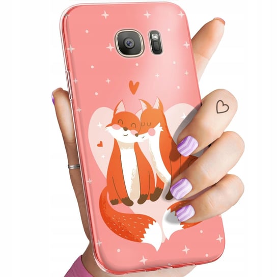 ETUI DO SAMSUNG GALAXY S7 WZORY LOVE MIŁOŚĆ ZAKOCHANIE OBUDOWA POKROWIEC Samsung Electronics