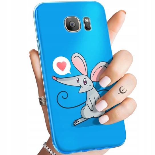 ETUI DO SAMSUNG GALAXY S7 WZORY MYSZKA MOUSE MINI OBUDOWA POKROWIEC CASE Samsung Electronics