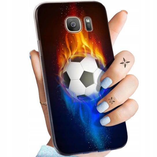 Etui Do Samsung Galaxy S7 Wzory Sport Piłkarskie Piłka Nożna Obudowa Case Samsung Electronics