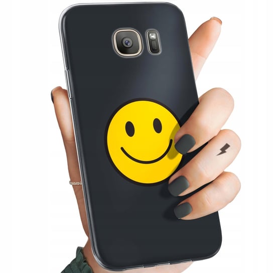 Etui Do Samsung Galaxy S7 Wzory Uśmiech Smile Emoji Obudowa Pokrowiec Case Samsung Electronics