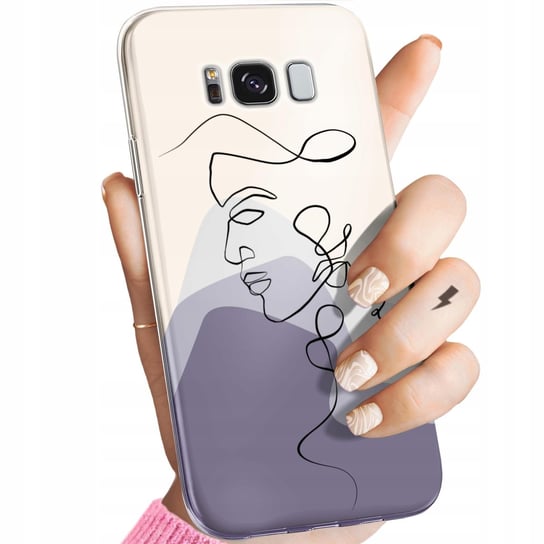 Etui Do Samsung Galaxy S8 Plus Wzory Continuous Line-Art Kreska Linie Case Samsung Electronics