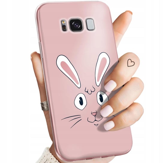 Etui Do Samsung Galaxy S8 Plus Wzory Królik Zając Bunny Obudowa Pokrowiec Samsung