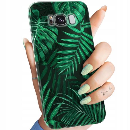 Etui Do Samsung Galaxy S8 Plus Wzory Liście Liściaste Natura Obudowa Case Samsung