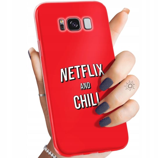 ETUI DO SAMSUNG GALAXY S8 PLUS WZORY NETFLIX SERIALE FILMY KINO OBUDOWA Samsung Electronics