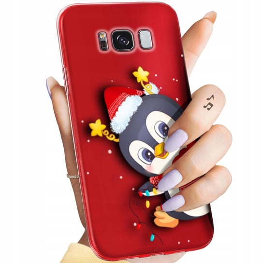 Etui Do Samsung Galaxy S8 Plus Wzory Święta Christmas Mikołaj Obudowa Case Samsung Electronics