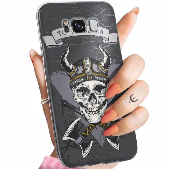 ETUI DO SAMSUNG GALAXY S8 PLUS WZORY WIKINGOWIE VIKING RUNY ODYN OBUDOWA Samsung