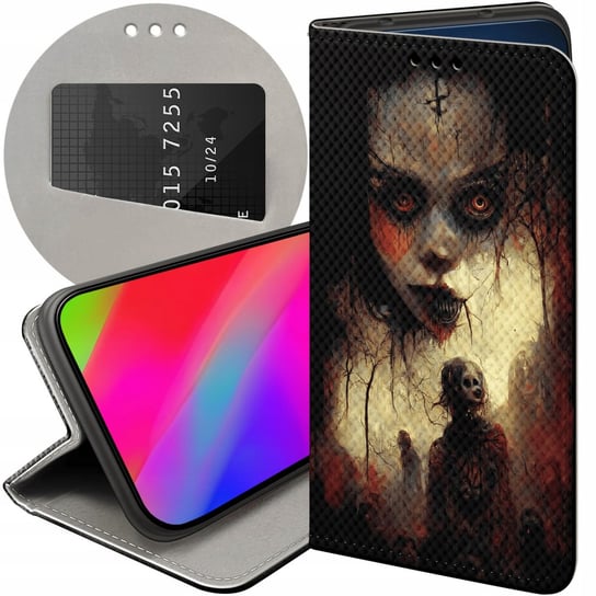 Etui Do Samsung Galaxy S8 Wzory Halloween Zombie Dynie Czaszki Czarownice Samsung