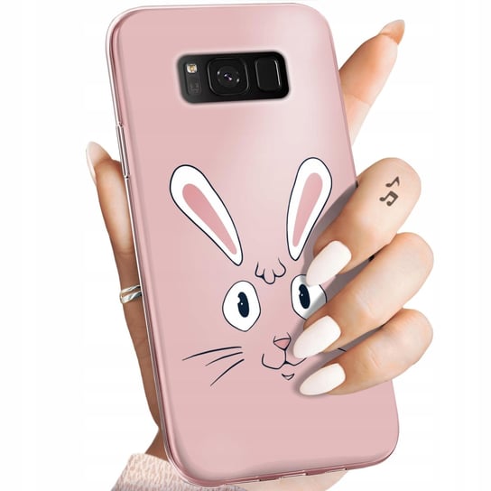 Etui Do Samsung Galaxy S8 Wzory Królik Zając Bunny Obudowa Pokrowiec Case Samsung