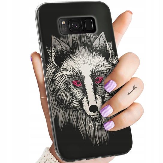 Etui Do Samsung Galaxy S8 Wzory Wilk Wilkołak Wolf Wilczyca Obudowa Case Samsung