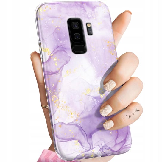 Etui Do Samsung Galaxy S9 Plus Wzory Fioletowe Fiolet Kształty Obudowa Case Samsung Electronics