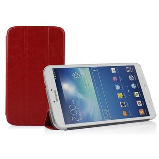 Etui do Samsung Galaxy Tab 3 (8 cala) Pokrowiec w BRĄZOWY DAKTYL Obudowa Portfel Book Case Cover Tablet Cadorabo Cadorabo
