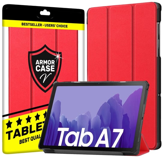 Etui do Samsung Galaxy Tab A7 10.4 2020 T500 T505 | czerwony Armor Case