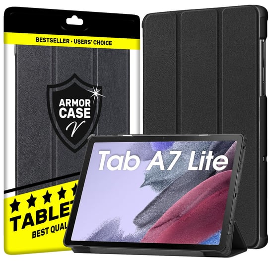 Etui do Samsung Galaxy Tab A7 Lite 8.7'' T220 T225 | czarny Armor Case
