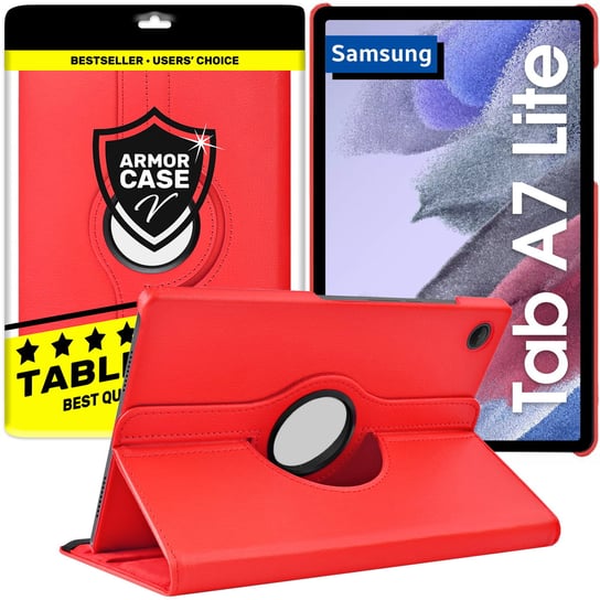 Etui do Samsung Galaxy Tab A7 Lite 8.7'' T220 T225 | czerwony Armor Case