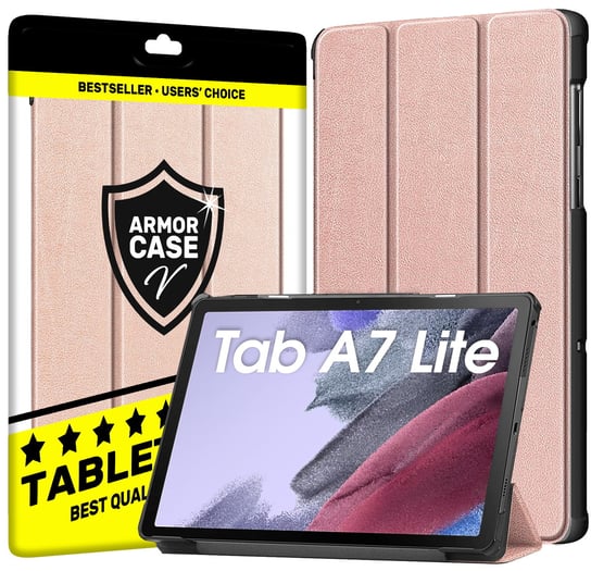 Etui do Samsung Galaxy Tab A7 Lite 8.7'' T220 T225 | rose gold Armor Case