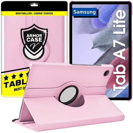 Etui do Samsung Galaxy Tab A7 Lite 8.7'' T220 T225 | różowy Armor Case