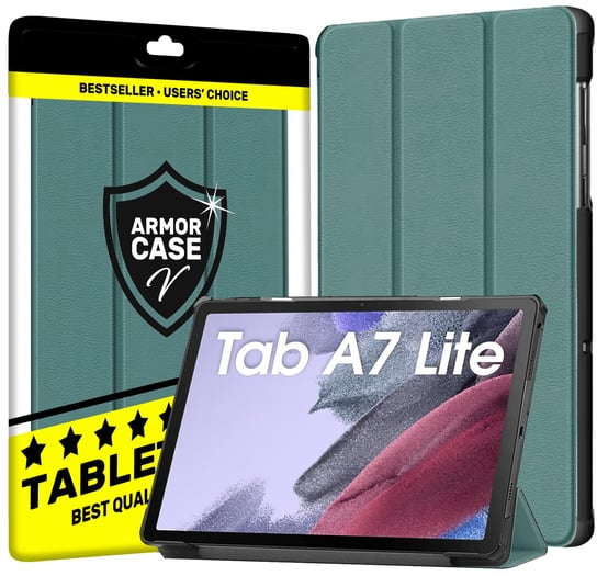 Etui do Samsung Galaxy Tab A7 Lite 8.7'' T220 T225 | zielony Armor Case