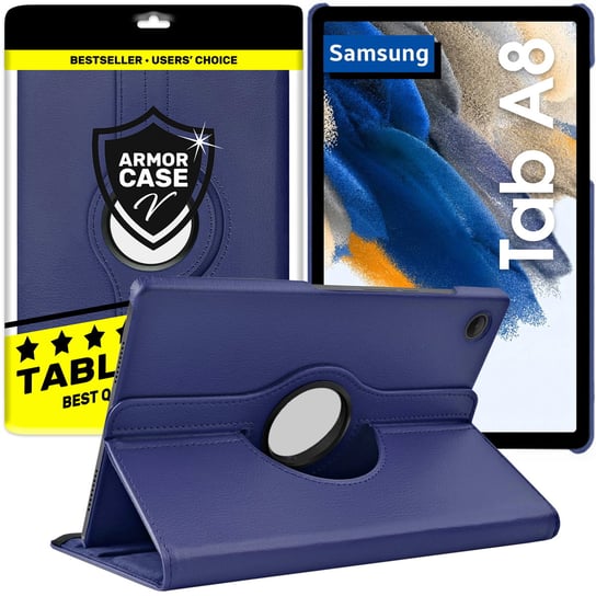 Etui do Samsung Galaxy Tab A8 10.5 SM-X200 SM-X205 | granatowy Armor Case