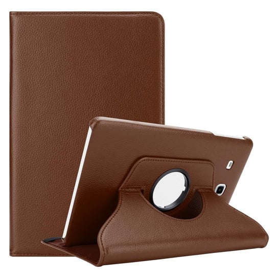 Etui Do Samsung Galaxy Tab E (9.6 cala) w Pokrowiec BRĄZOWY GRZYB  Obudowa Case Cover Ochronny Portfel Cadorabo Cadorabo