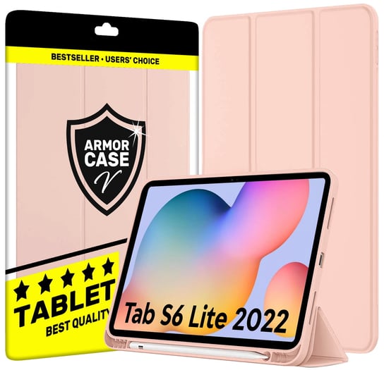 Etui do Samsung Galaxy Tab S6 LITE 10.4" 2024 2020 2022 P613 SM-P619 SM-P610N SM-P615 SM-P610 P620 P625 | różowy Armor Case