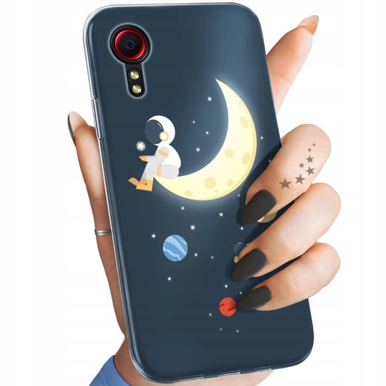 Etui Do Samsung Galaxy Xcover 5 Wzory Księżyc Gwiazdy Kosmos Planety Case Samsung Electronics