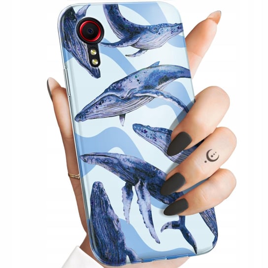 ETUI DO SAMSUNG GALAXY XCOVER 5 WZORY MORZE FALE WODA AQUA OBUDOWA CASE Samsung Electronics