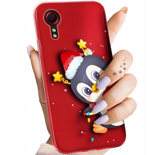 Etui Do Samsung Galaxy Xcover 5 Wzory Święta Christmas Mikołaj Obudowa Case Samsung