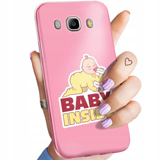 ETUI DO SAMSUNG J5 2017 J530 WZORY CIĄŻOWE PREGNANT BABY SHOWER OBUDOWA Samsung