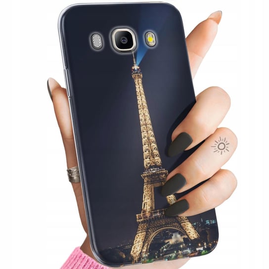 Etui Do Samsung J5 2017 J530 Wzory Paryż Francja Eiffel Obudowa Pokrowiec Samsung