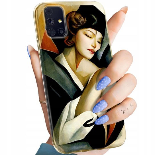 Etui Do Samsung M31S Wzory Art Deco Łempicka Tamara Barbier Wielki Gatsby Samsung