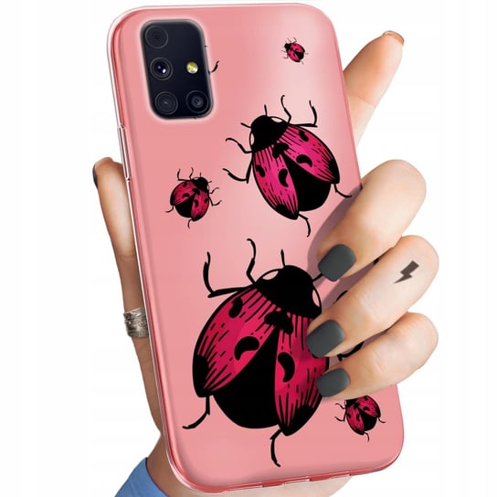 ETUI DO SAMSUNG M31S WZORY BIEDRONKA Z BIEDRONKĄ LADYBUG OBUDOWA POKROWIEC Samsung Electronics