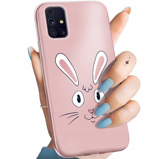 Etui Do Samsung M31S Wzory Królik Zając Bunny Obudowa Pokrowiec Case Samsung Electronics