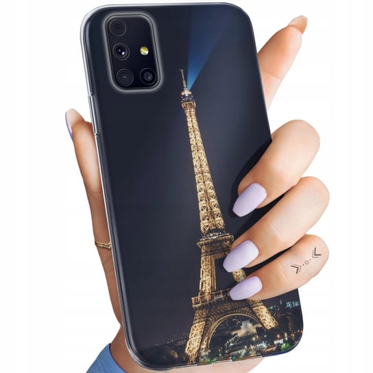 Etui Do Samsung M31S Wzory Paryż Francja Eiffel Obudowa Pokrowiec Case Samsung Electronics