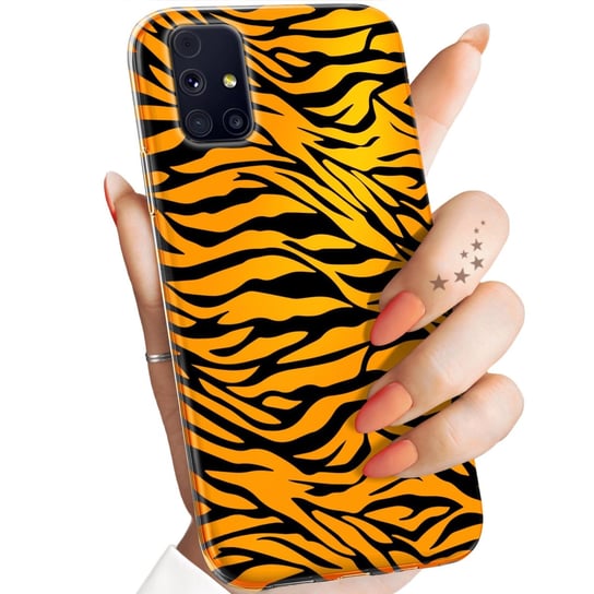 ETUI DO SAMSUNG M31S WZORY TYGRYS TYGRYESK TIGER OBUDOWA POKROWIEC CASE Samsung Electronics