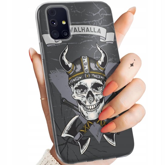 ETUI DO SAMSUNG M31S WZORY WIKINGOWIE VIKING RUNY ODYN OBUDOWA POKROWIEC Samsung Electronics