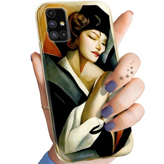 Etui Do Samsung M51 Wzory Art Deco Łempicka Tamara Barbier Wielki Gatsby Samsung Electronics