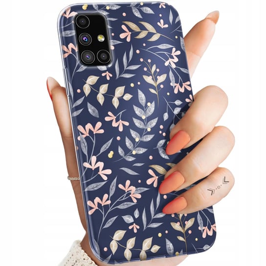 Etui Do Samsung M51 Wzory Floral Botanika Bukiety Obudowa Pokrowiec Case Samsung Electronics