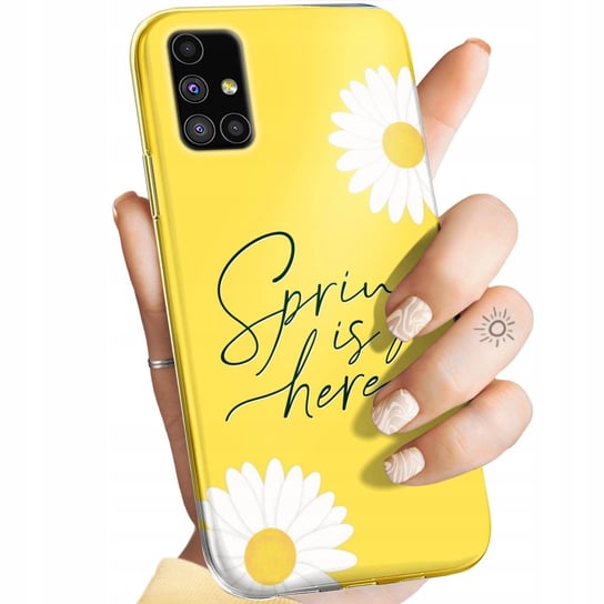 Etui Do Samsung M51 Wzory Wiosna Wiosenne Spring Obudowa Pokrowiec Case Samsung