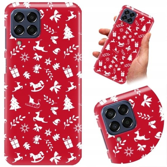 ETUI DO SAMSUNG M53 5G Święta Christmas Zima Wzory Funnycase