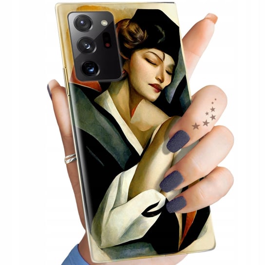 Etui Do Samsung Note 20 Ultra / 20 Ultra 5G Wzory Art Deco Łempicka Tamara Samsung