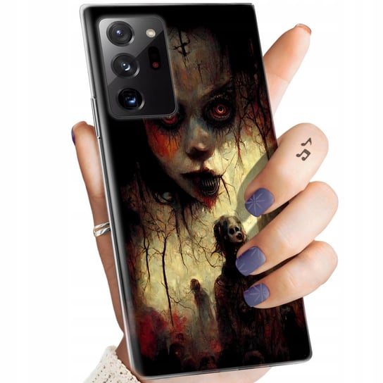 ETUI DO SAMSUNG NOTE 20 ULTRA / 20 ULTRA 5G WZORY HALLOWEEN ZOMBIE DYNIE Samsung Electronics