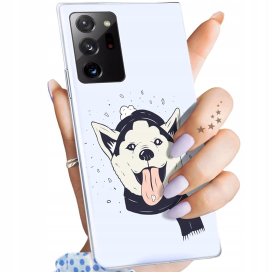 ETUI DO SAMSUNG NOTE 20 ULTRA / 20 ULTRA 5G WZORY HUSKY PSY PIESKI OBUDOWA Samsung Electronics