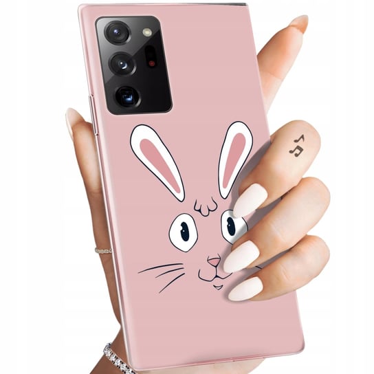 Etui Do Samsung Note 20 Ultra / 20 Ultra 5G Wzory Królik Zając Bunny Case Samsung