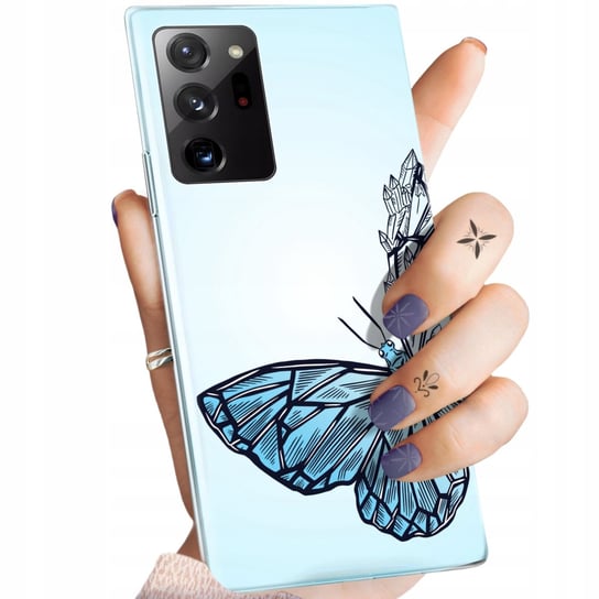 Etui Do Samsung Note 20 Ultra / 20 Ultra 5G Wzory Motyle Butterfly Barwne Samsung Electronics